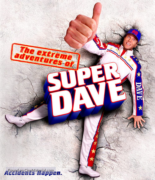 The Extreme Adventures of Super Dave - Blu-Ray movie cover