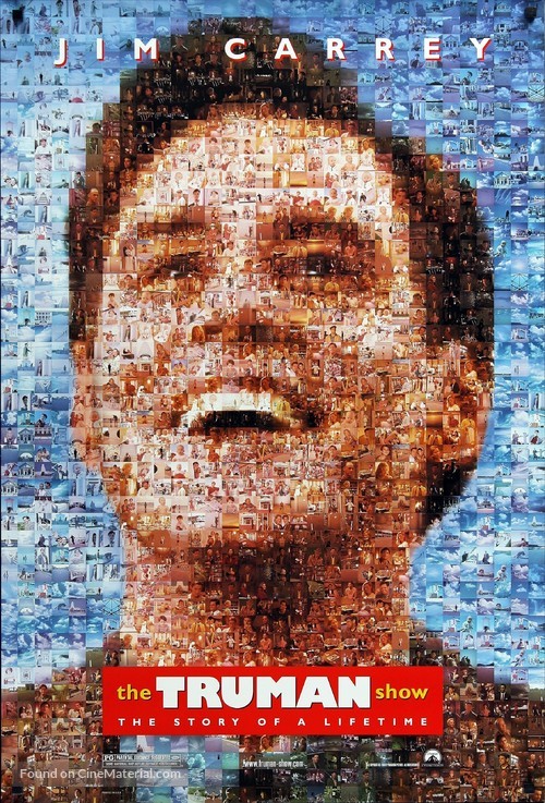 The Truman Show - Danish Movie Poster