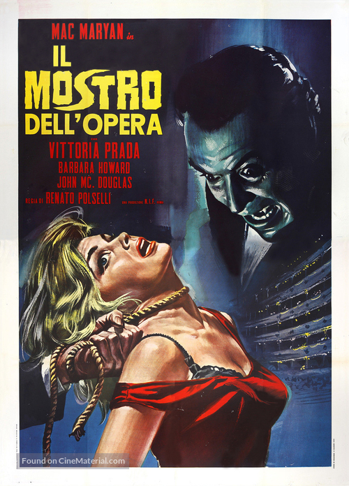 Mostro dell&#039;opera, Il - Italian Movie Poster