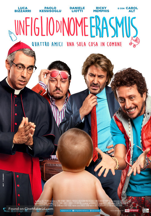 Un figlio di nome Erasmus - Italian Movie Poster