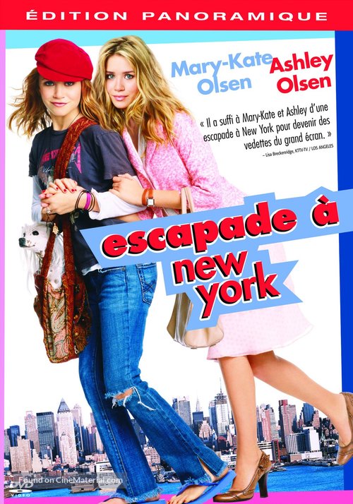 New York Minute - Canadian DVD movie cover