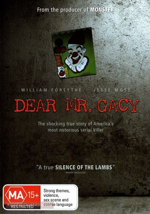 Dear Mr. Gacy - Australian DVD movie cover