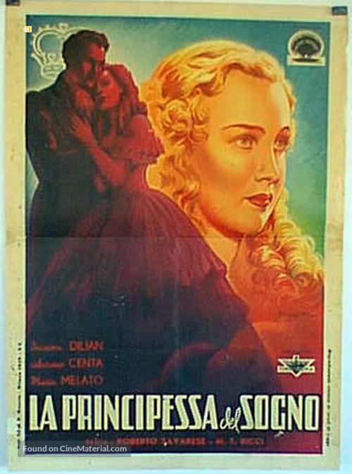 La principessa del sogno - Italian Movie Poster