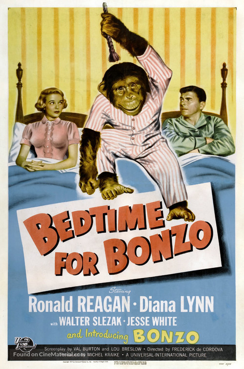 Bedtime for Bonzo - Movie Poster