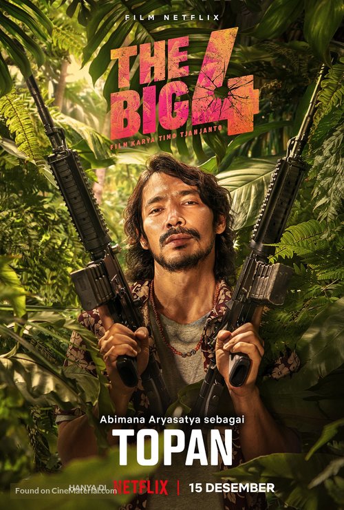 The Big Four - Indonesian Movie Poster