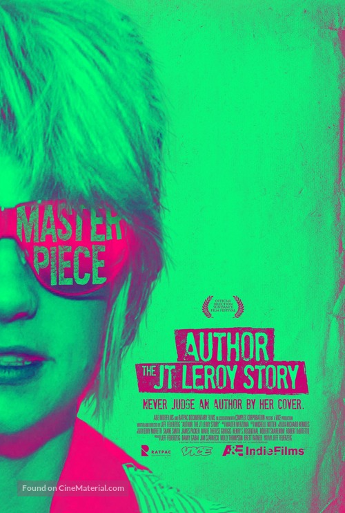 Author: The JT LeRoy Story - Movie Poster