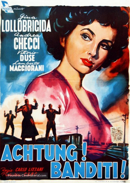 Achtung! Banditi! - Belgian Movie Poster