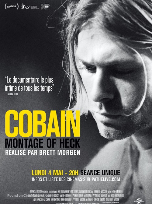 Kurt Cobain: Montage of Heck - French Movie Poster