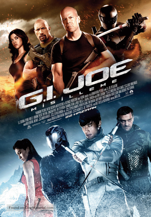 G.I. Joe: Retaliation - Turkish Movie Poster