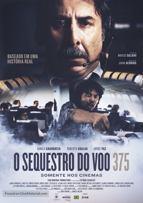 O Sequestro do Voo 375 - Brazilian Movie Poster