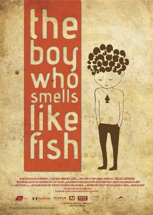 The Boy Who Smells Like Fish - Canadian Movie Poster