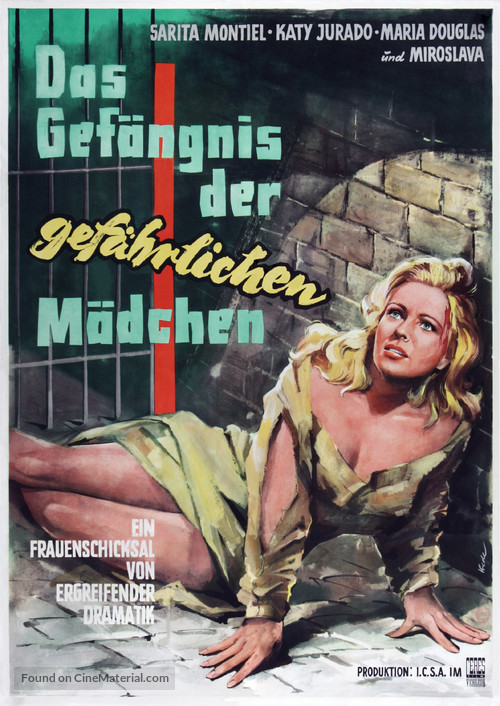 C&aacute;rcel de mujeres - German Movie Poster
