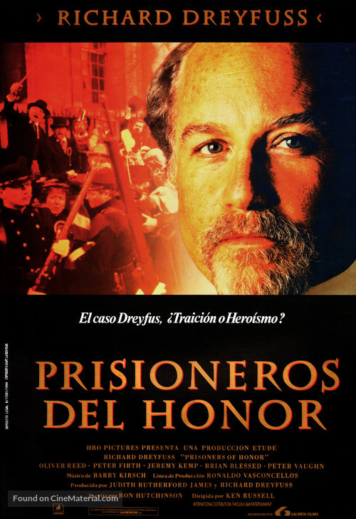 Prisoner of Honor - Spanish Movie Poster