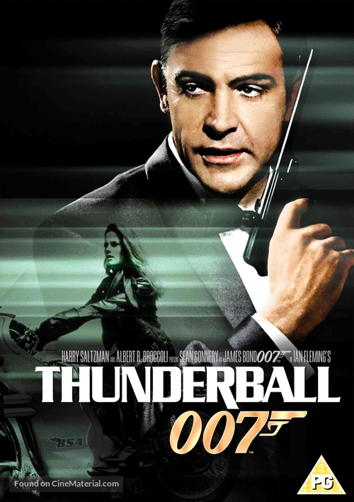 Thunderball - British DVD movie cover