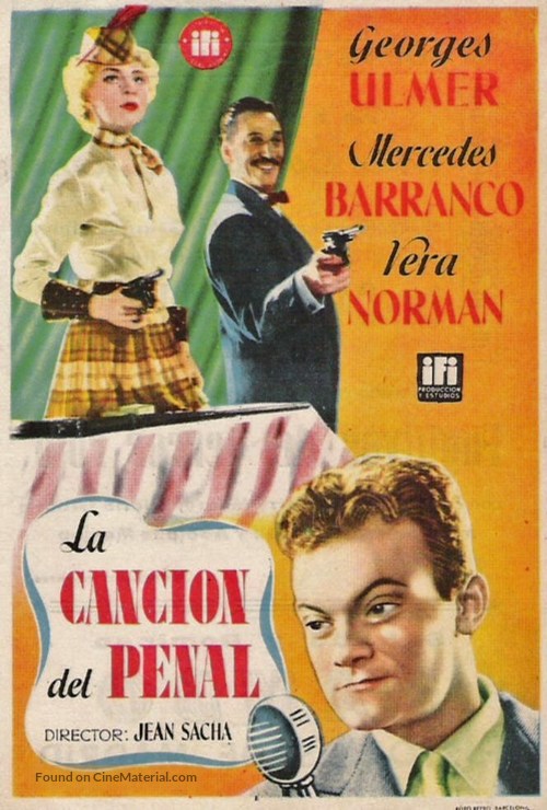 La canci&oacute;n del penal - Spanish Movie Poster