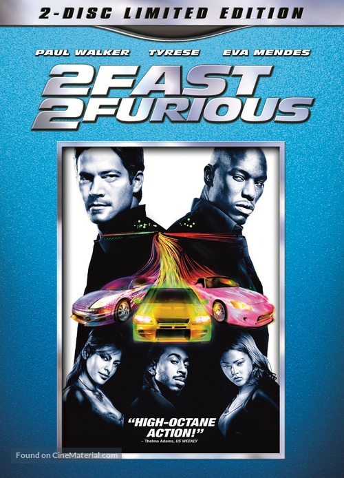 2 Fast 2 Furious - DVD movie cover