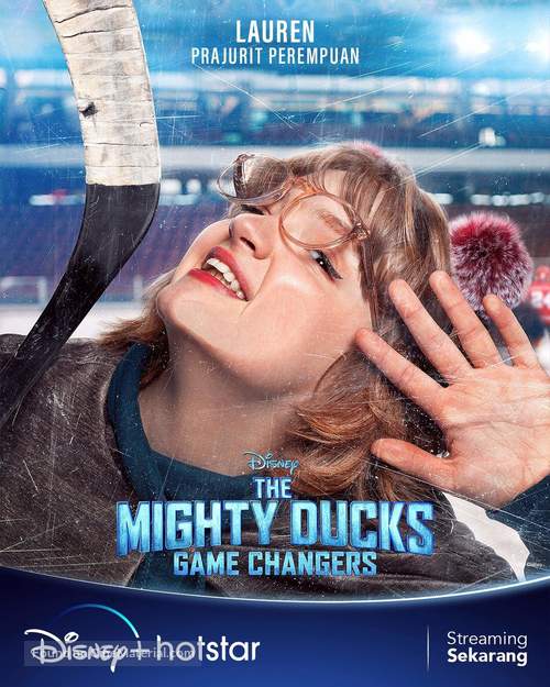 &quot;The Mighty Ducks: Game Changers&quot; - Indonesian Movie Poster