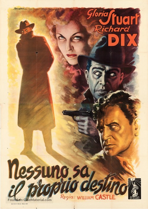 The Whistler - Italian Movie Poster