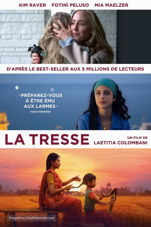 La tresse - French Movie Poster