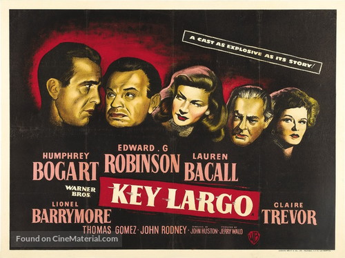 Key Largo - British Movie Poster