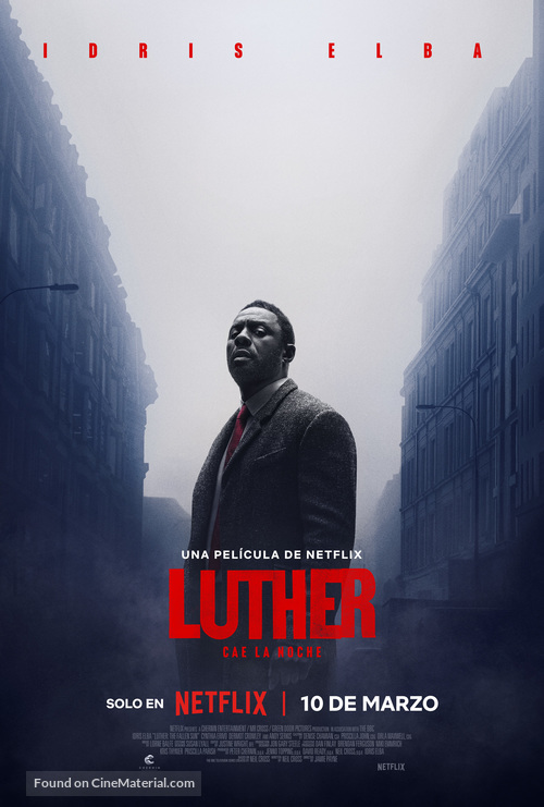 Luther: The Fallen Sun - Argentinian Movie Poster