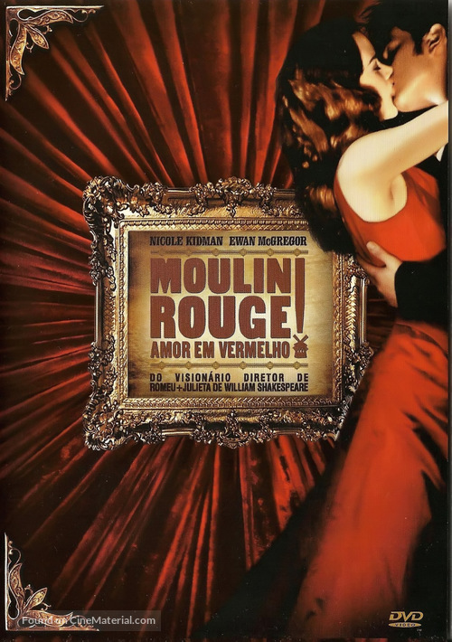 Moulin Rouge - Brazilian DVD movie cover