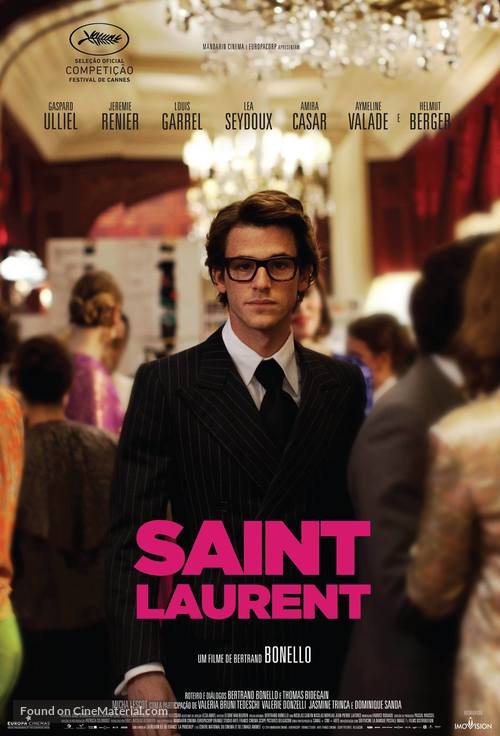Saint Laurent - Brazilian Movie Poster
