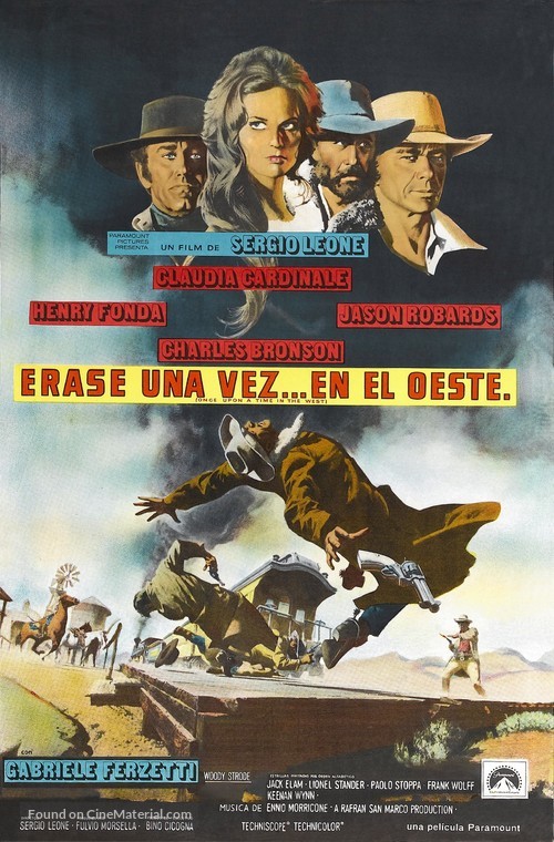 C&#039;era una volta il West - Argentinian Movie Poster