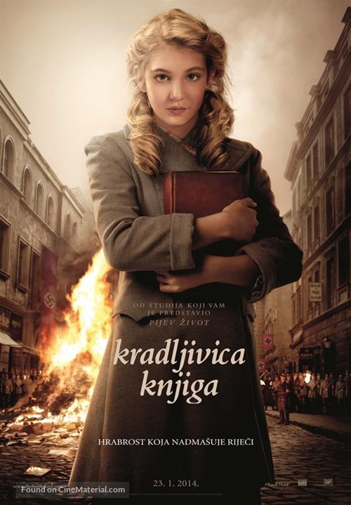 The Book Thief - Croatian Movie Poster