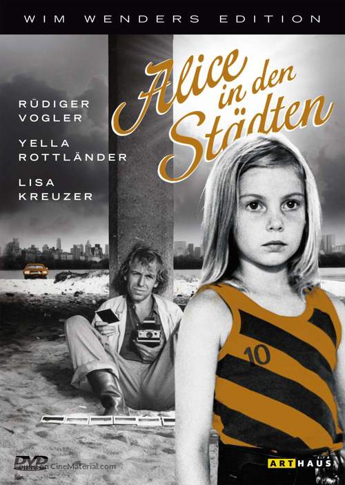 Alice in den St&auml;dten - German DVD movie cover