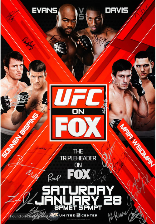 &quot;UFC on FX&quot; - Movie Poster