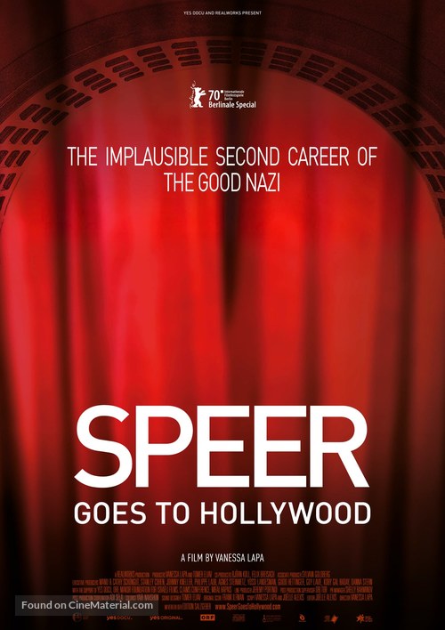 Speer Goes to Hollywood - International Movie Poster