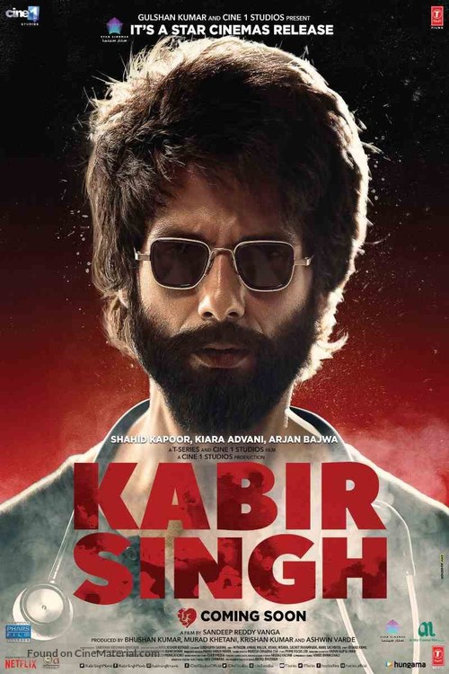 Kabir Singh -  Movie Poster