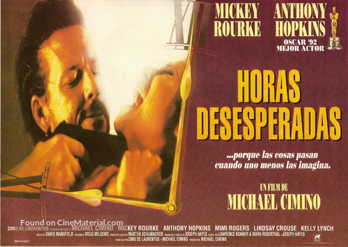 Desperate Hours - Argentinian Movie Poster