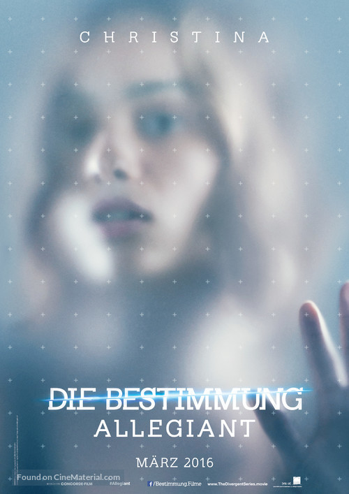 The Divergent Series: Allegiant - German Movie Poster