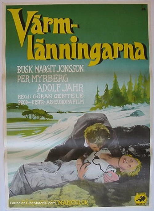 V&auml;rml&auml;nningarna - Swedish Movie Poster