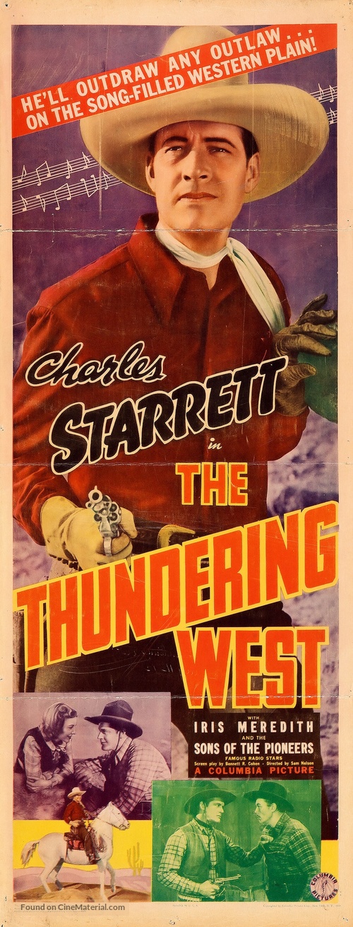 The Thundering West - Movie Poster