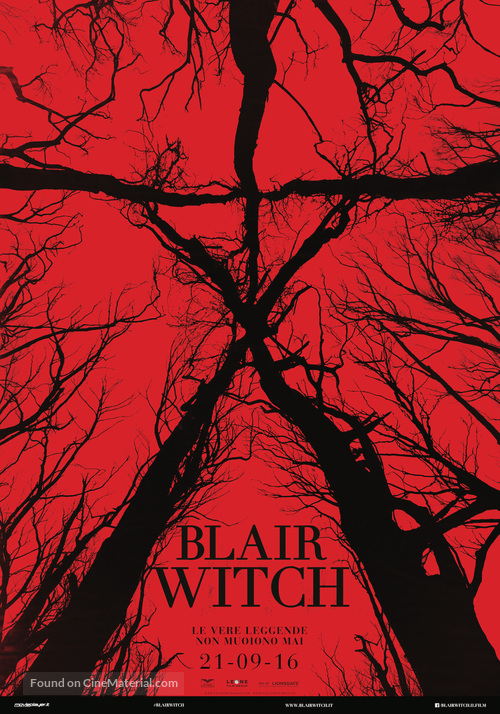 Blair Witch - Italian Movie Poster