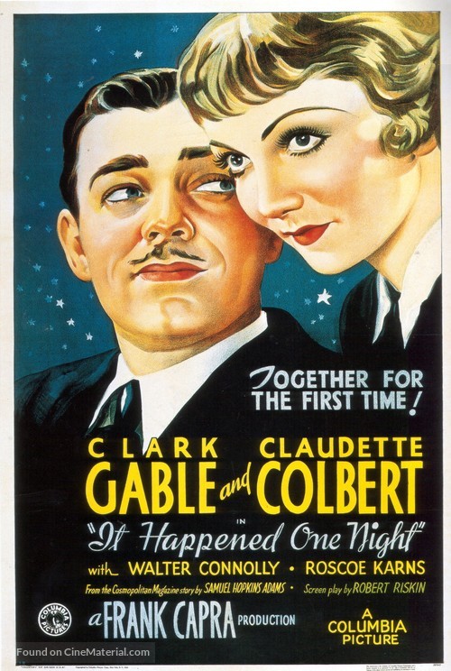 It Happened One Night - Theatrical movie poster