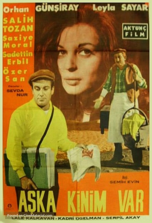 Aska kinim var - Turkish Movie Poster