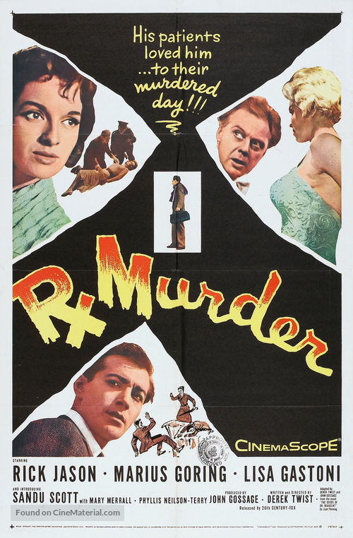 Rx for Murder - Movie Poster
