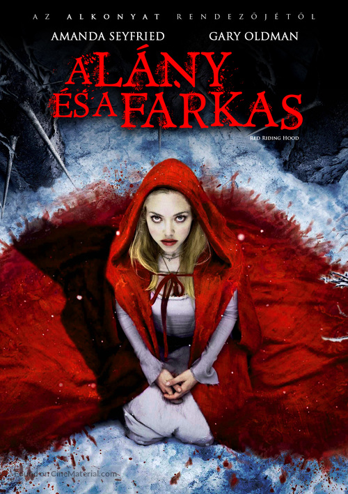Red Riding Hood - Hungarian DVD movie cover