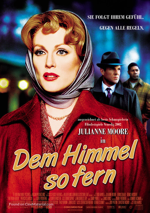 Far From Heaven - German poster