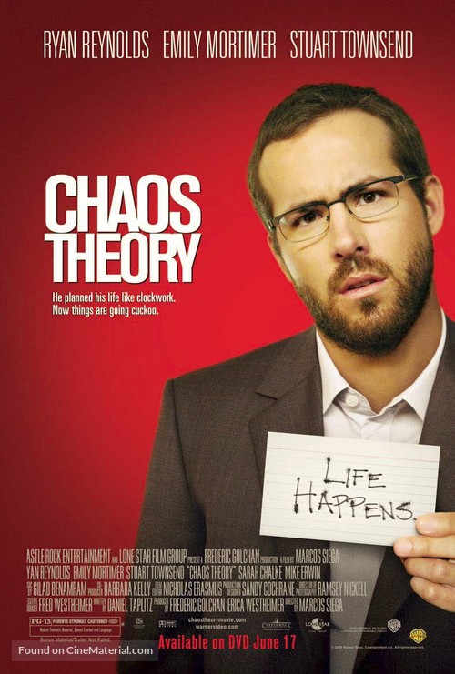 Chaos Theory - Video release movie poster