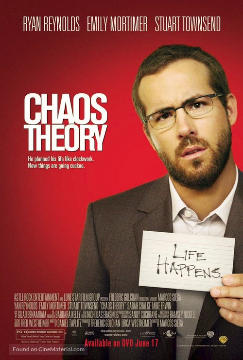 Chaos Theory - Video release movie poster