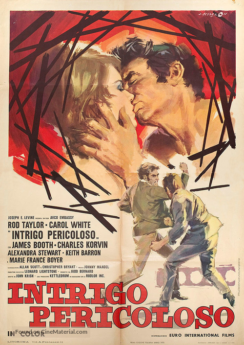 The Man Who Had Power Over Women - Italian Movie Poster