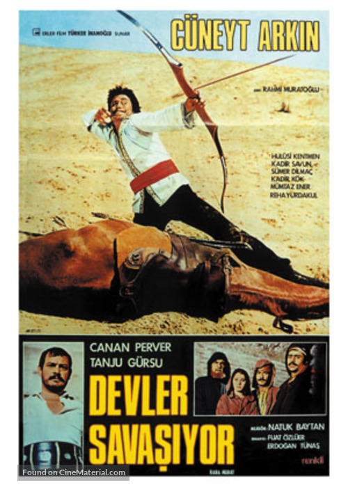 Kara Murat devler savasiyor - Turkish poster