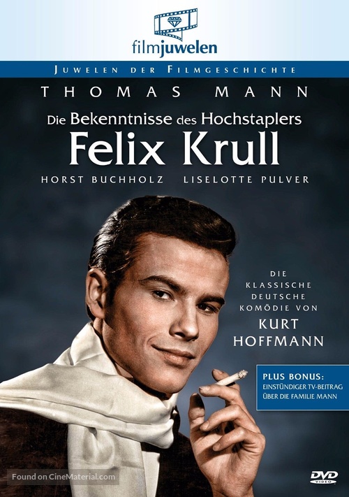 Bekenntnisse des Hochstaplers Felix Krull - German DVD movie cover