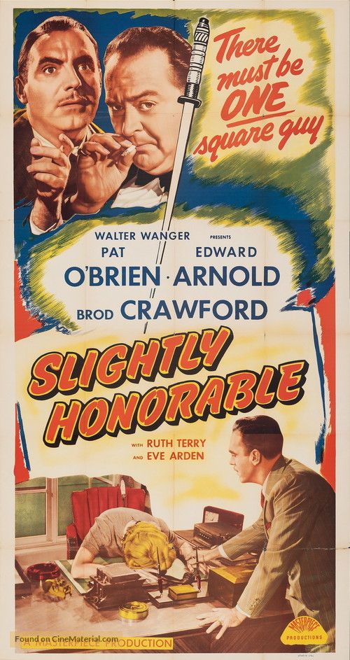 Slightly Honorable - Movie Poster