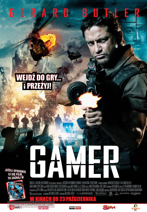 Gamer - Polish Movie Poster